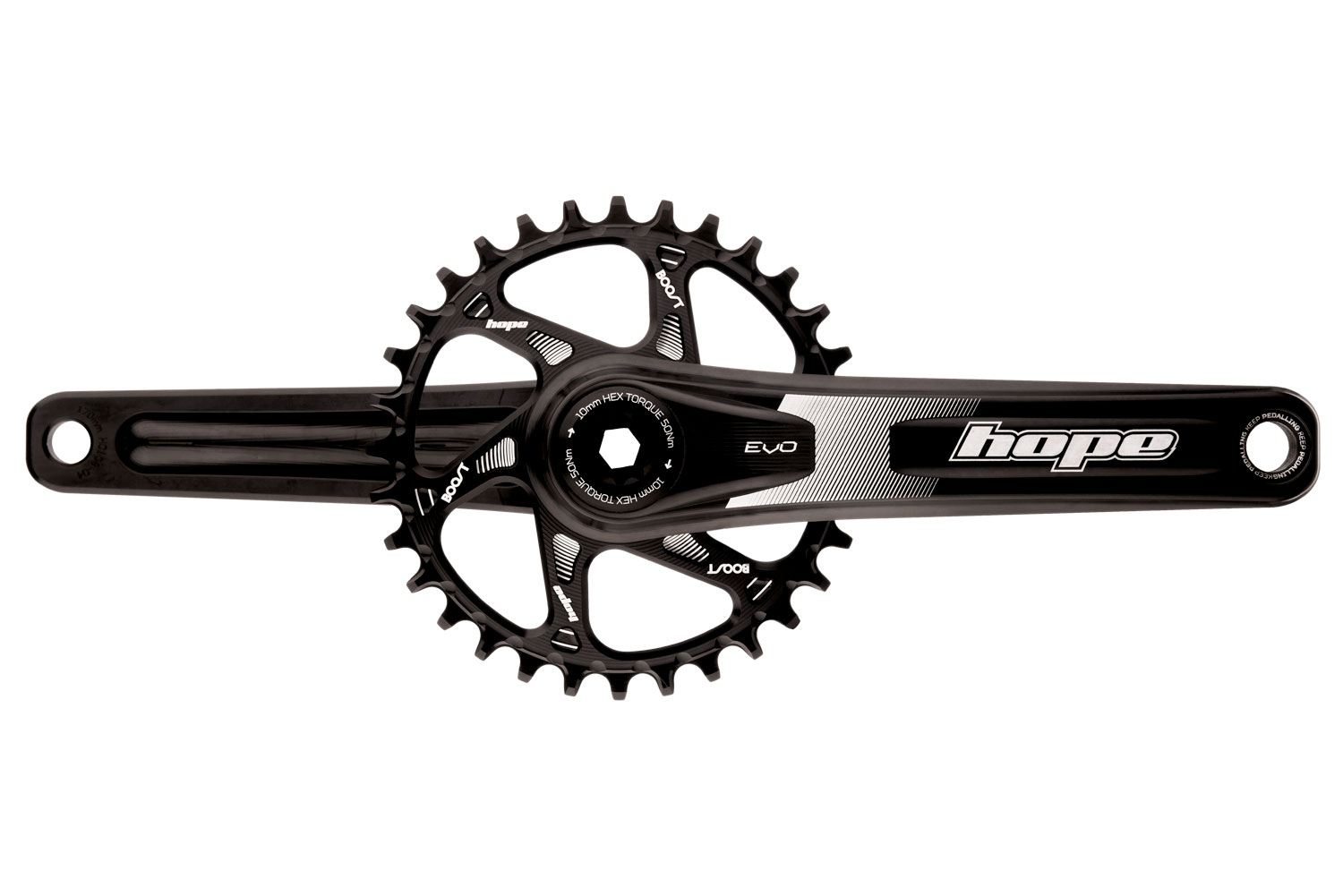 Evo crankset