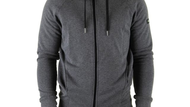 Hope zip hoodie - Charcoal