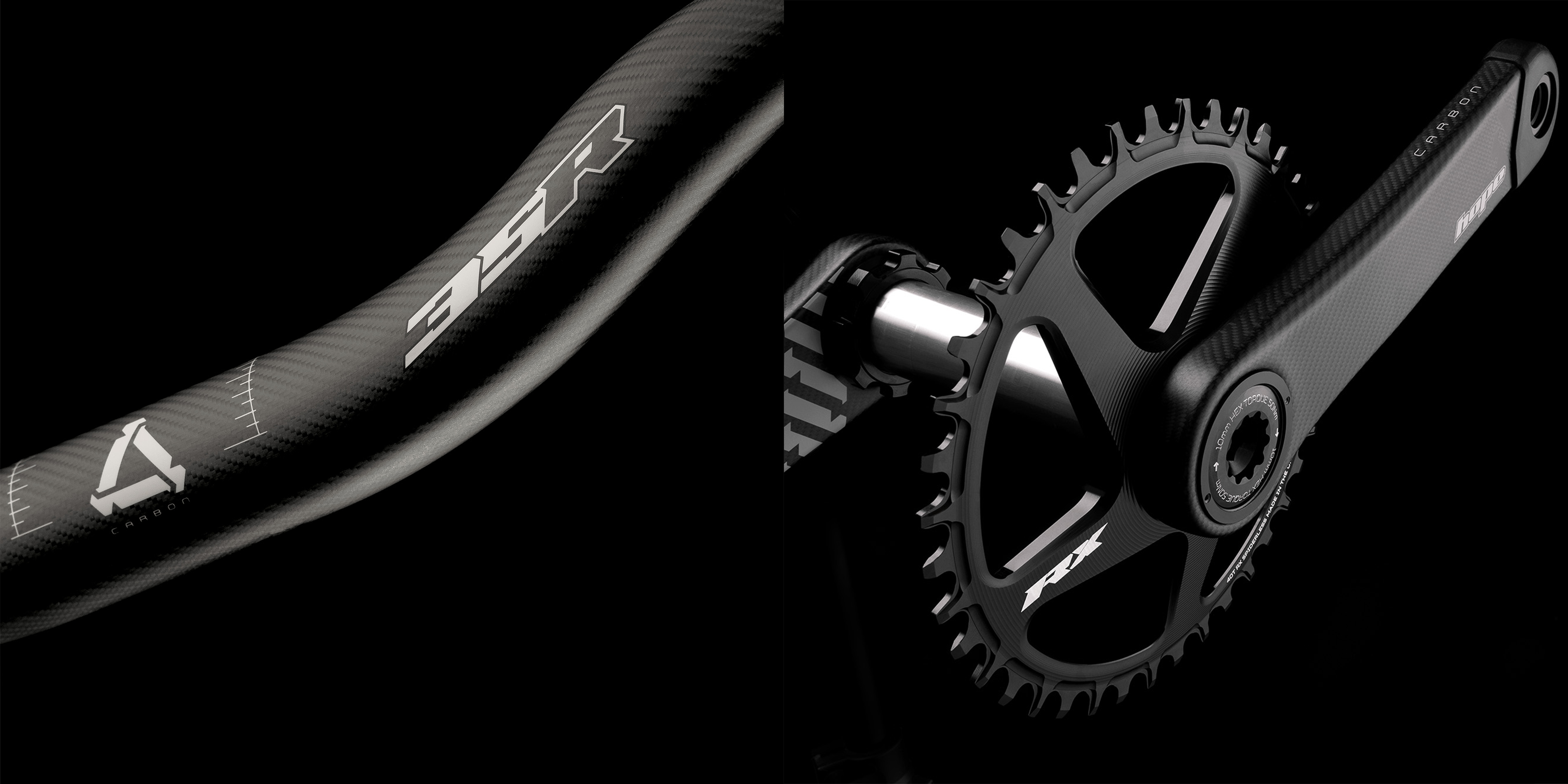 NEW: RX Carbon Cranks &amp; 35R Handlebar